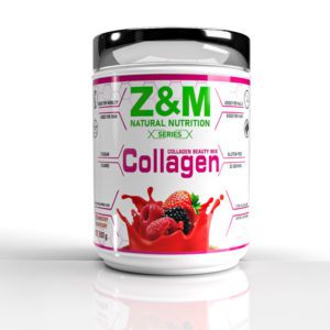 Z&M NATURAL NUTRITION COLLAGEN STRAWBERRY & RASPBERRY
