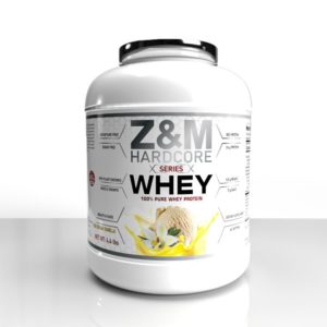 Z&M HARDCORE WHEY PROTEIN ICE CREAM VANILLA