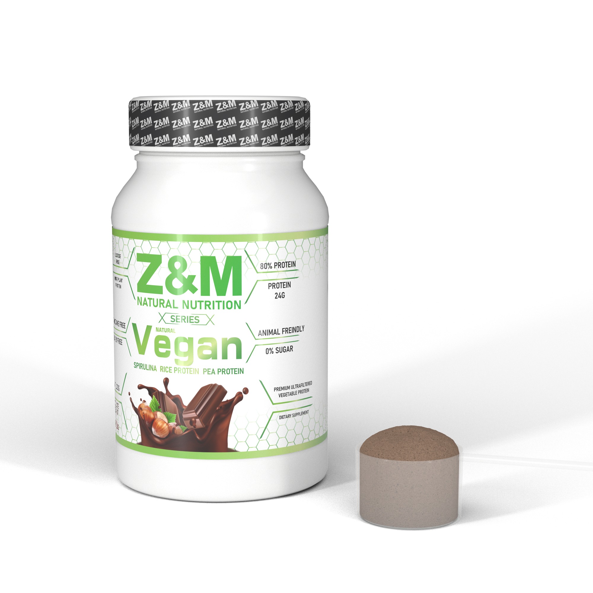 Vegan Protein Hazelnut Chocolate